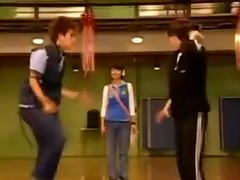 Brünette Hochschule Tanzen Hardcore Japanisch